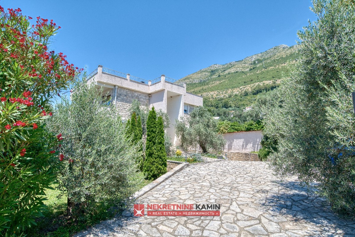 Stone villa surrounded with olive trees, Budva, Rezevici